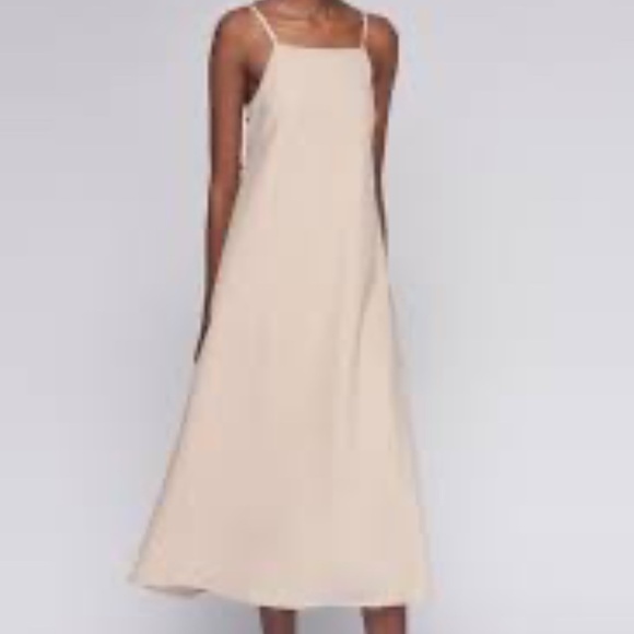 KOTN Seersucker Dress in Desert S - Picture 5 of 13